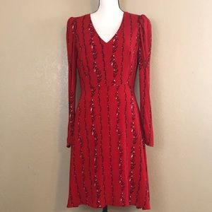 A loves A Poinsettia dress